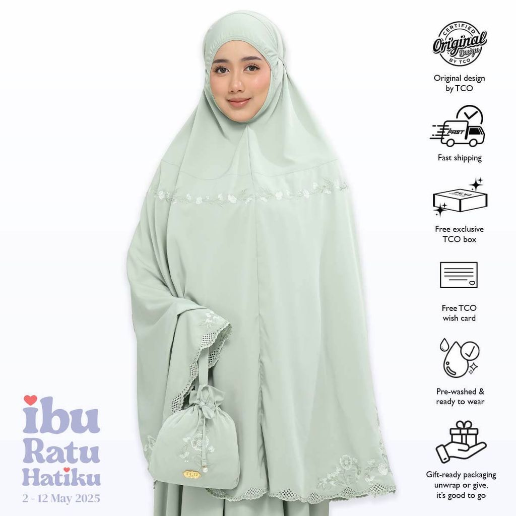 06_Telekung TCO Windy Luxe Smoke Green