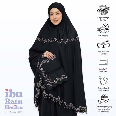 08_Telekung TCO Signature Pesona Midnight Black