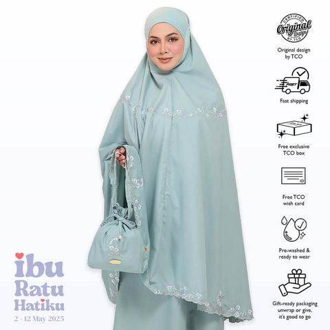 02_Telekung TCO Signature Tulip Frosty Aqua