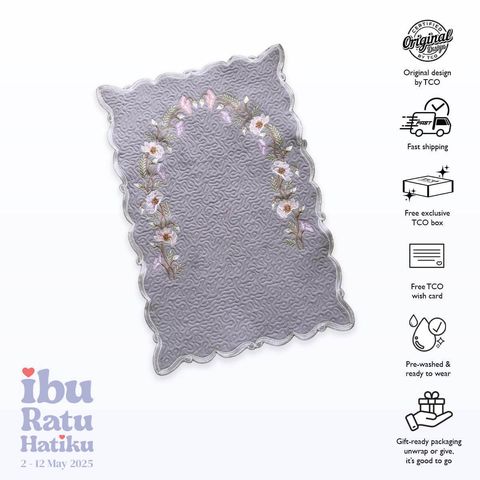 08_TCO Blossom Mini Sajaddah Gray Lilac