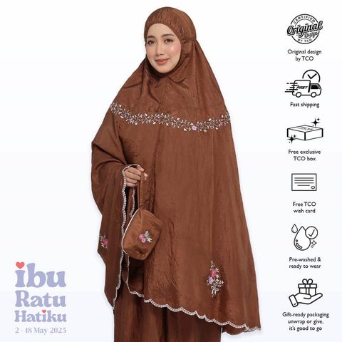 01_Telekung TCO Travel Wander Coffee Brown