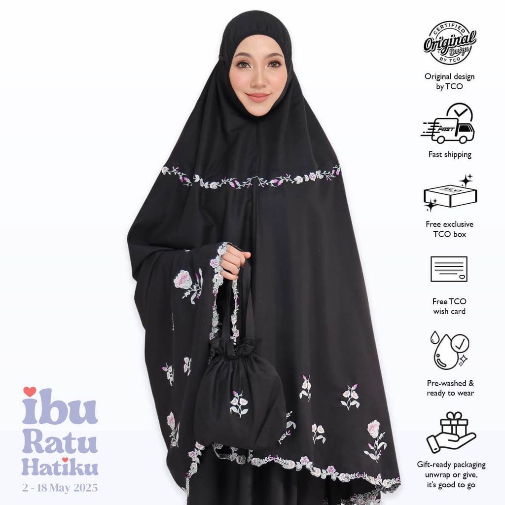 08_Telekung TCO Petunia Black