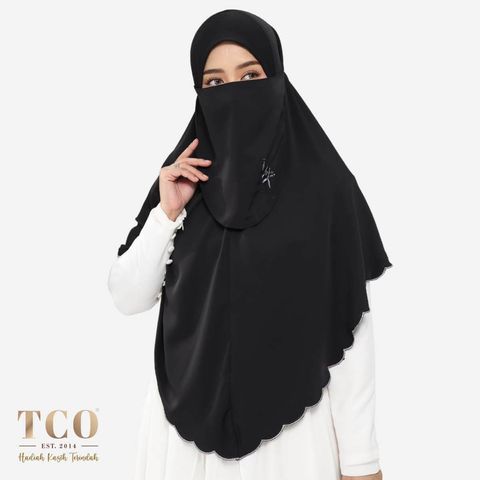 01_TCO Khimar Salsabeel Jet Black