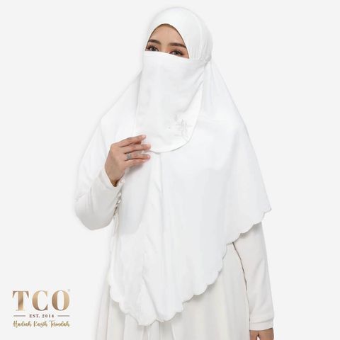 01_TCO Khimar Salsabeel Off White