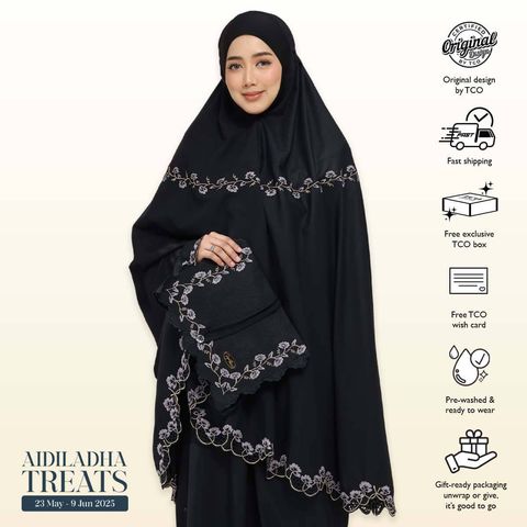 02_Telekung TCO Signature Pesona Midnight Black