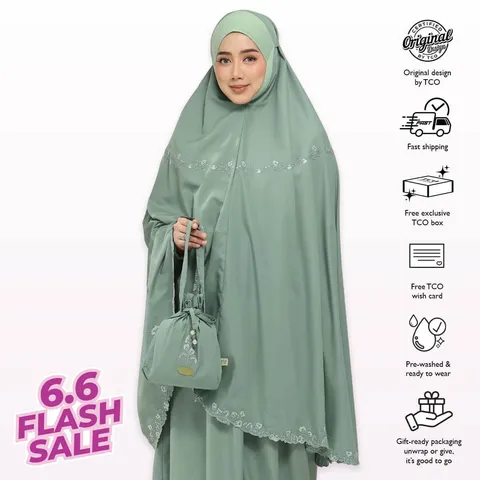 03_Telekung TCO Signature Tulip Moss Sage