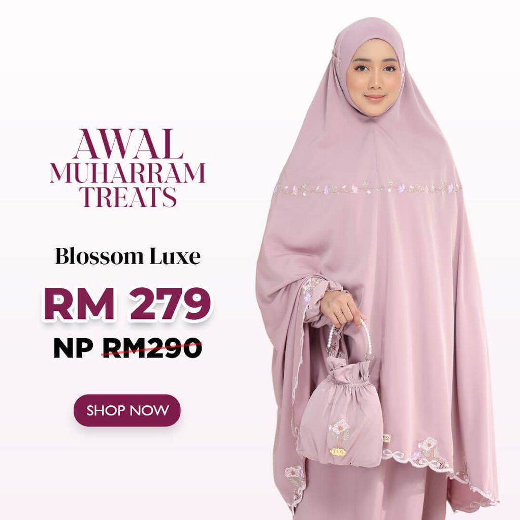 Telekung Blossom Luxe by TCO - IG Post