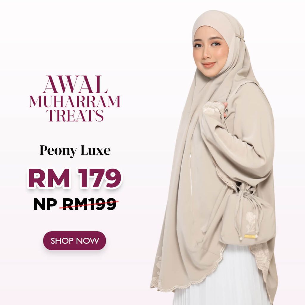 Telekung Peony Luxe by TCO - IG Post