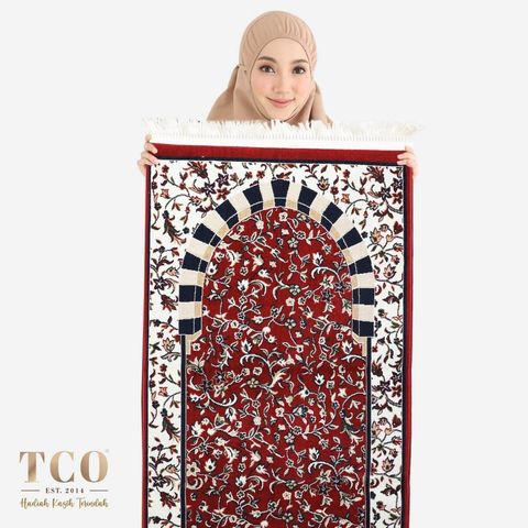 01_TCO Sejadah Rawda Medina Red