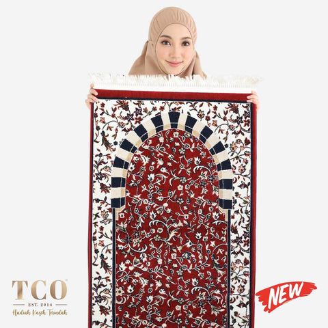 01_TCO Sejadah Rawda Medina Red New