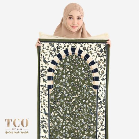 01_TCO Sejadah Rawda Medina Green