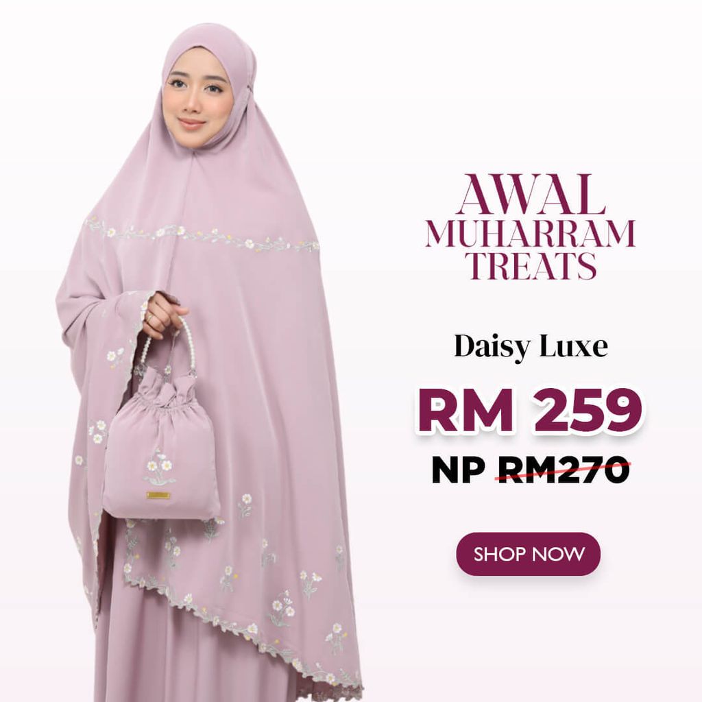 Telekung Daisy Luxe by TCO - IG Post