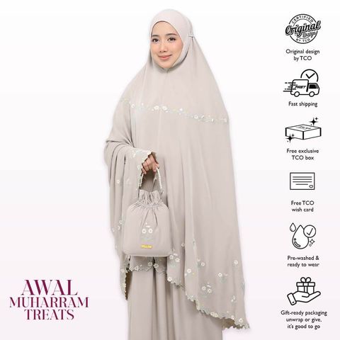 07_Telekung TCO Daisy Luxe Hazel Wood
