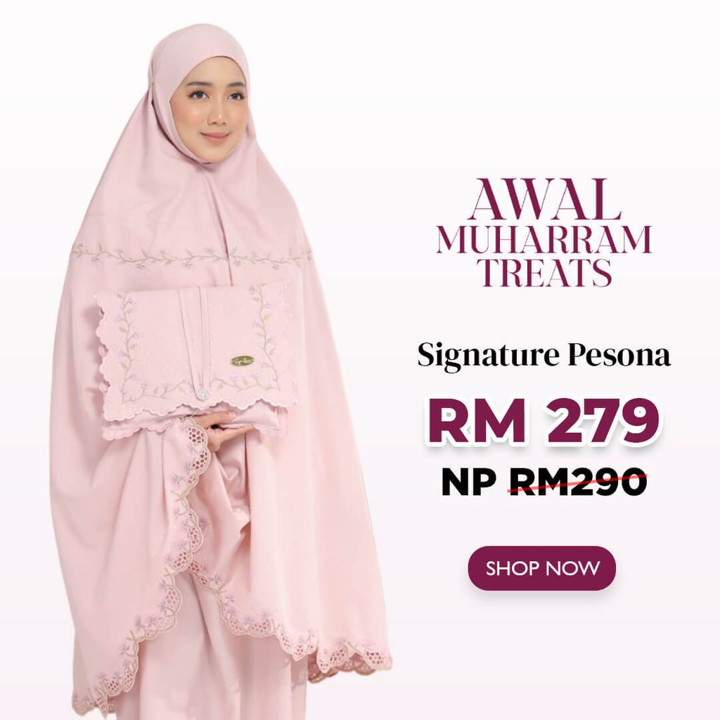 Telekung Signature Pesona by TCO - IG Post