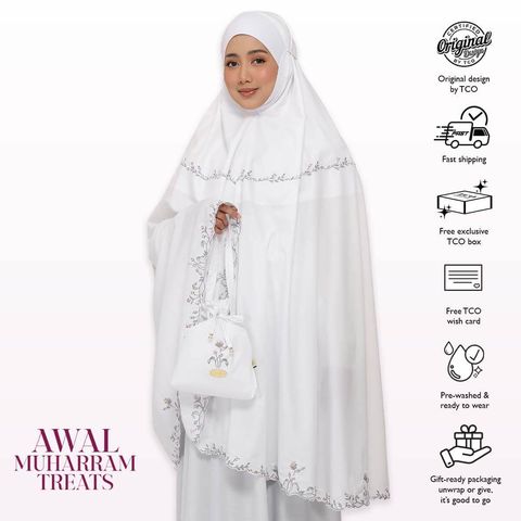 06_Telekung TCO Signature Tulip Pearl White