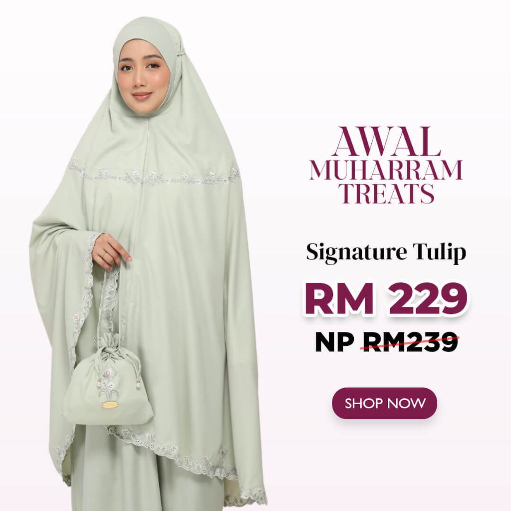 Telekung Signature Tulip by TCO - IG Post