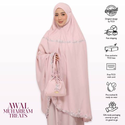 04_Telekung TCO Signature Tulip Blush Rose
