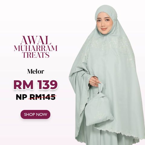 Telekung Melor by TCO - IG Post