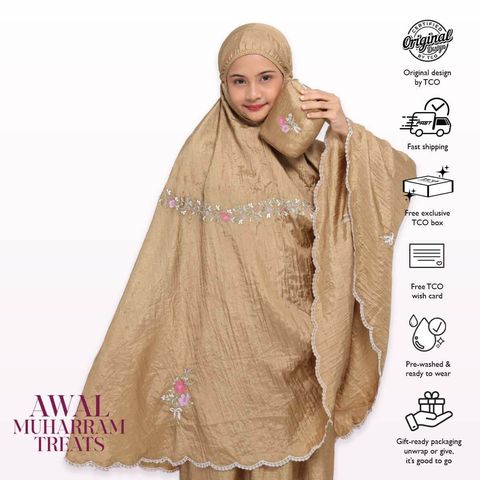 04_Telekung TCO Travel Wander Kids Goldie Sand