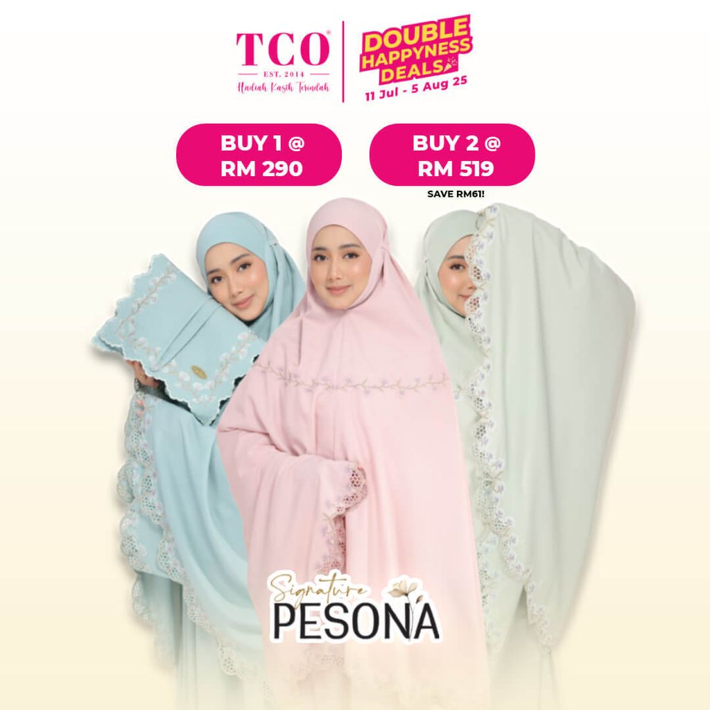 Telekung Signature Pesona by TCO - IG Post