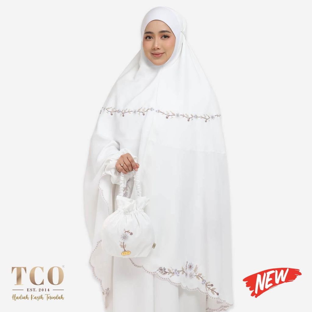 01_Telekung TCO Akira White New