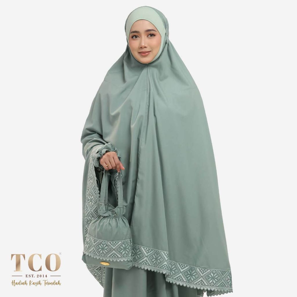 01_Telekung TCO Signature Tatreez Moss Sage
