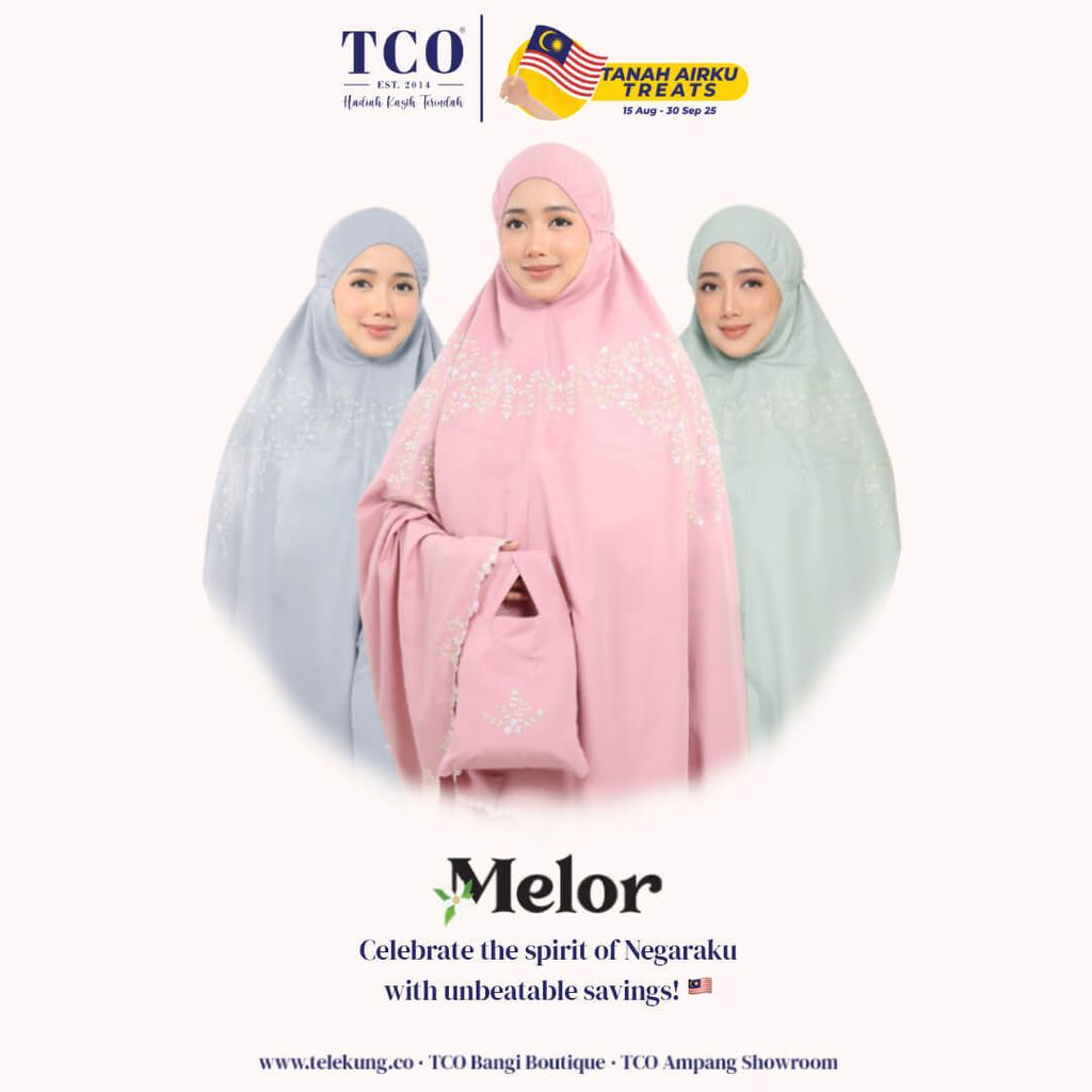 Telekung Melor by TCO - IG Post