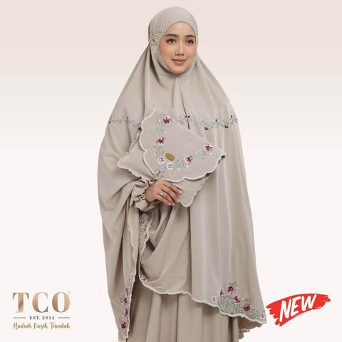 01_Telekung TCO Mekar Luxe Hazel Wood New