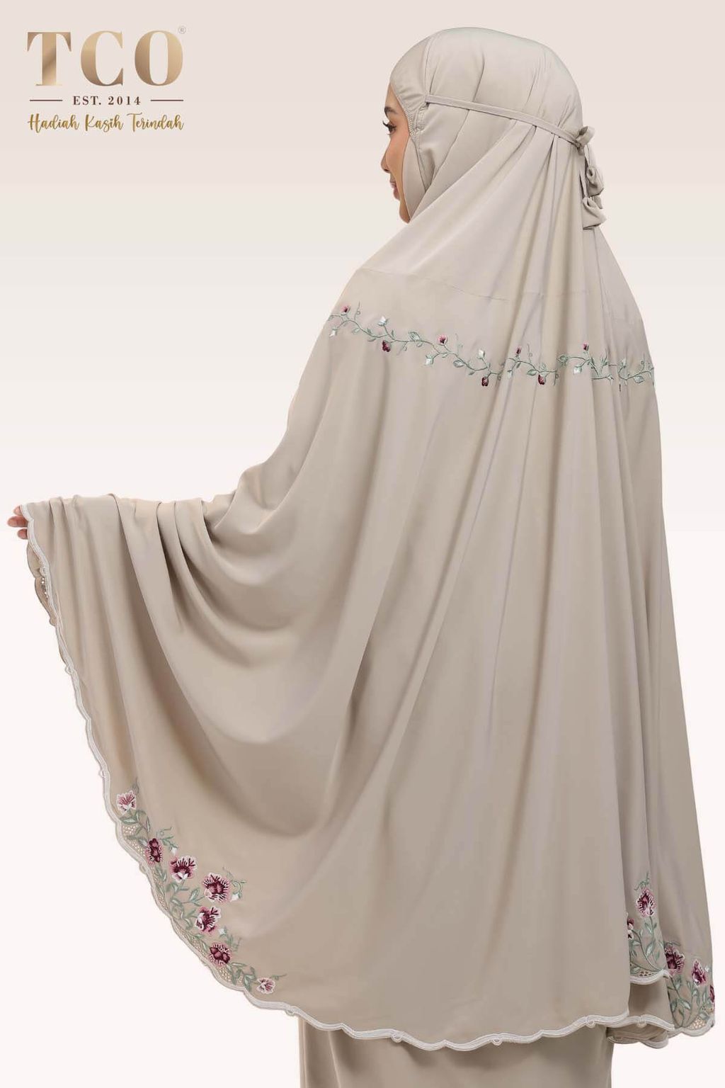 03_Telekung TCO Mekar Luxe Hazel Wood