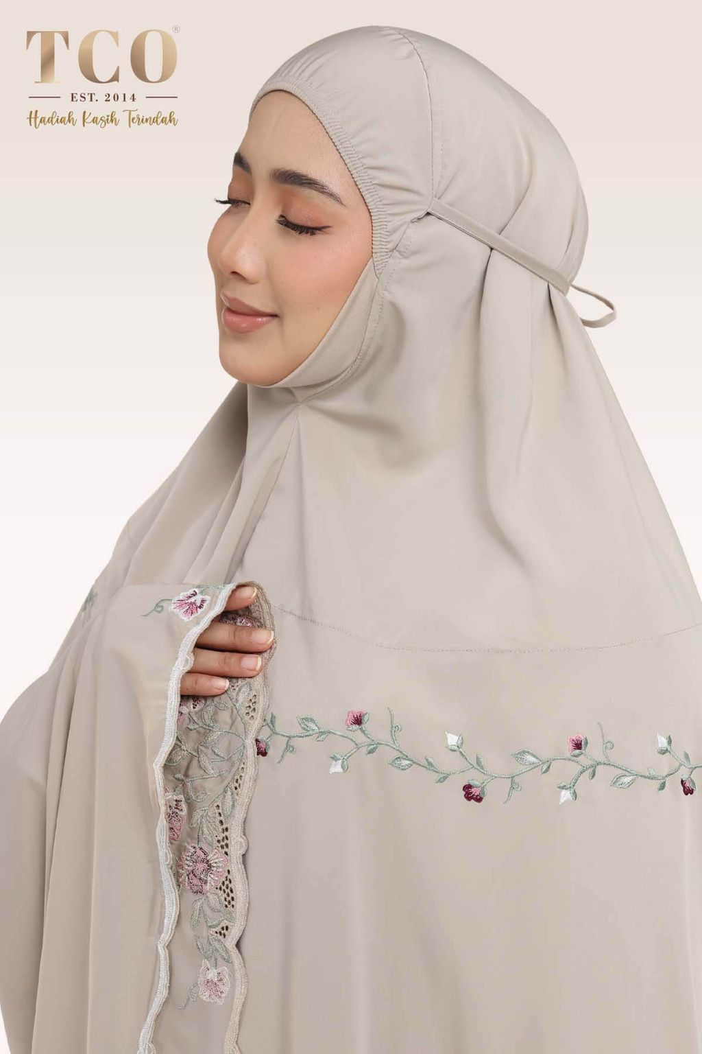 02_Telekung TCO Mekar Luxe Hazel Wood