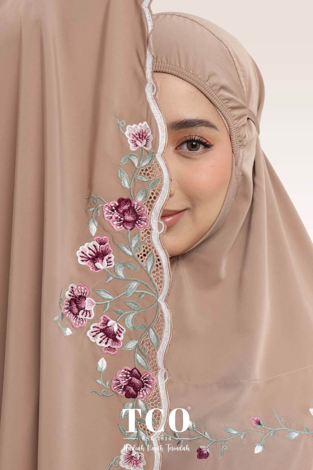 05_Telekung TCO Mekar Luxe Coco Mocha