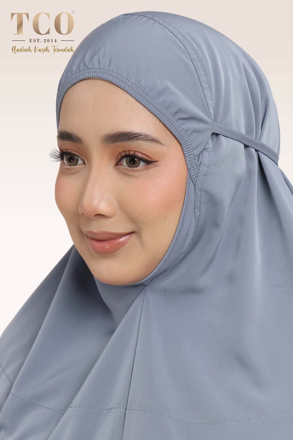 04_Telekung TCO Mekar Luxe Icy Gray