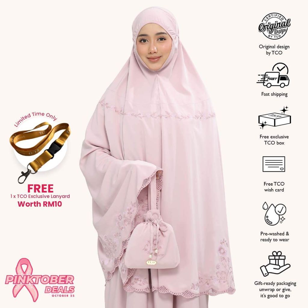 02_Telekung TCO Windy Luxe Dusty Rose