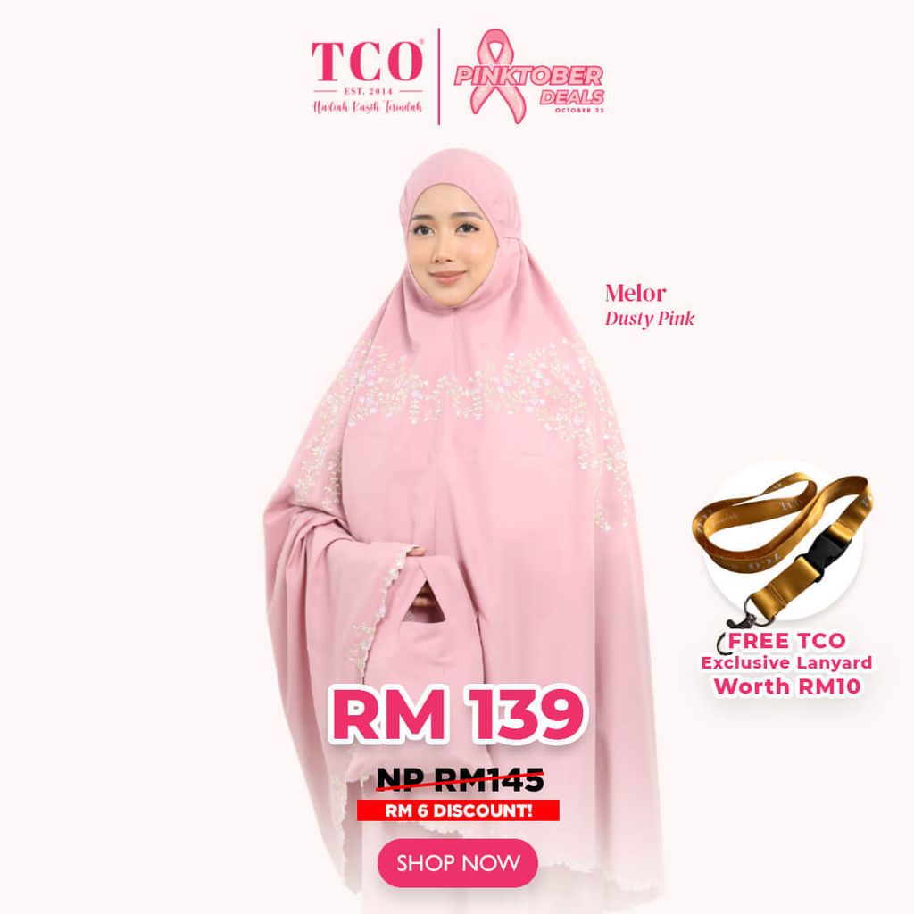 Telekung Melor by TCO - IG Post