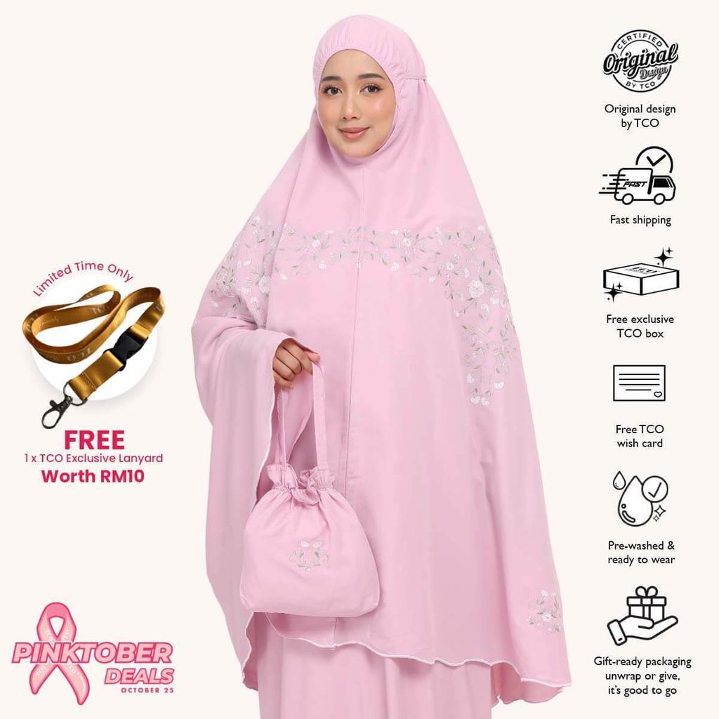 10_Telekung TCO Iris Dusty Pink