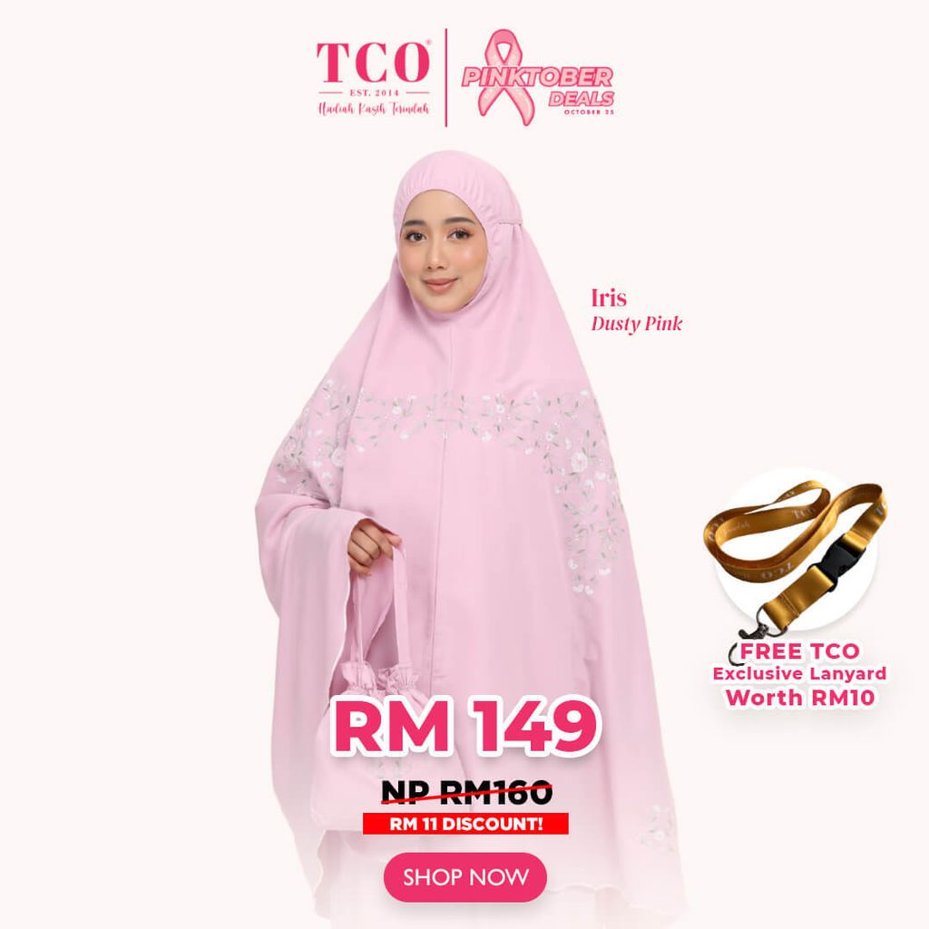 Telekung Iris by TCO - IG Post
