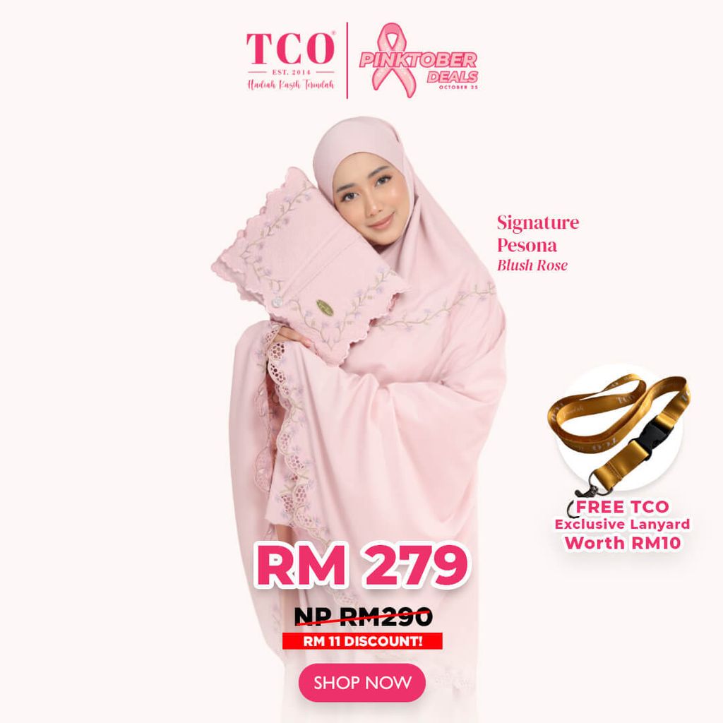 Telekung Signature Pesona by TCO - IG Post