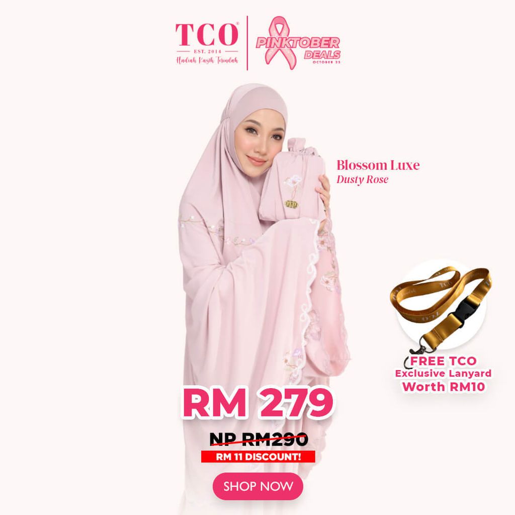 Telekung Blossom Luxe by TCO - IG Post