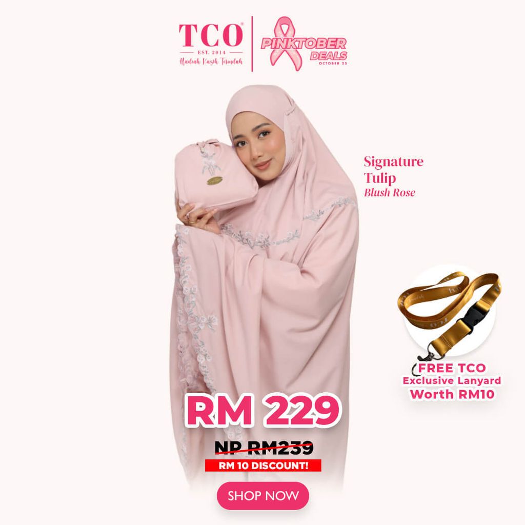 Telekung Signature Tulip by TCO - IG Post