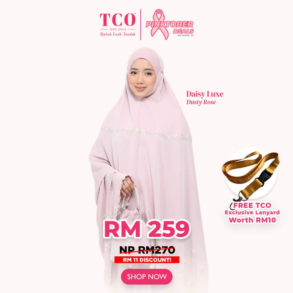 Telekung Daisy Luxe by TCO - IG Post