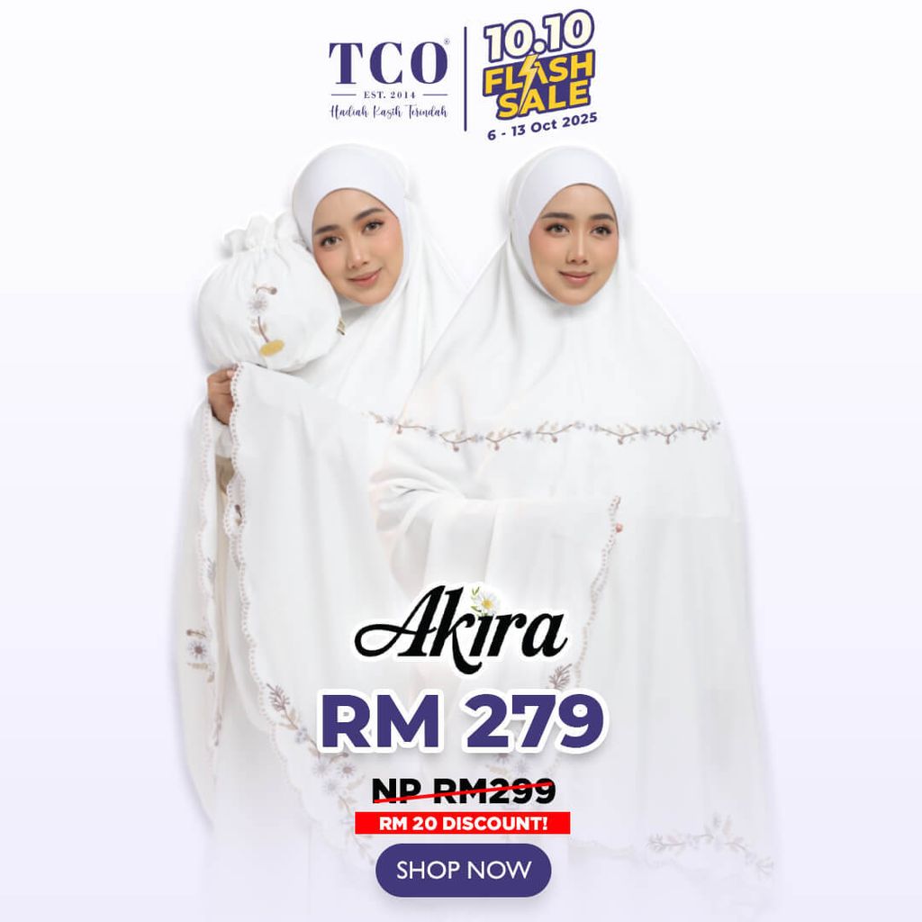 Telekung Akira by TCO - IG Post