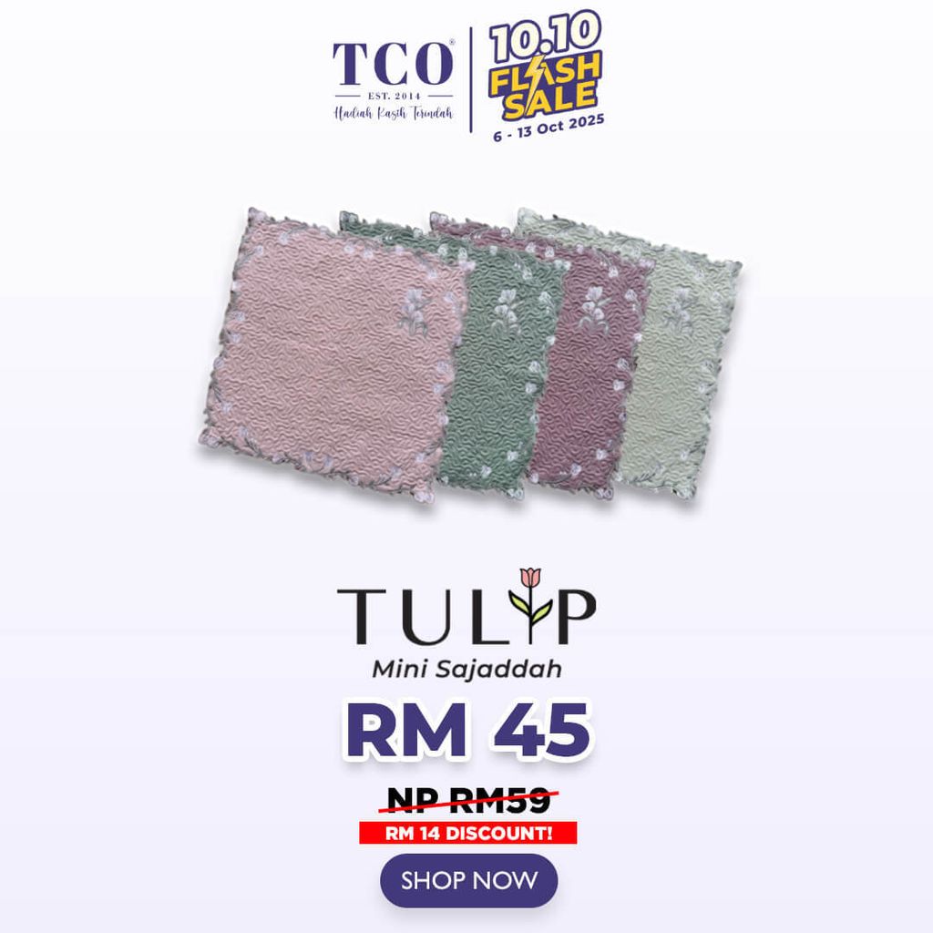 Tulip Mini Sajaddah by TCO - IG Post