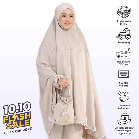 10_Telekung TCO Blossom Luxe Hazel Wood