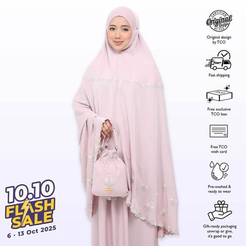 05_Telekung TCO Daisy Luxe Dusty Rose