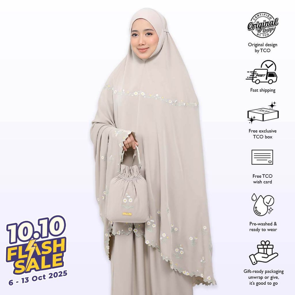 06_Telekung TCO Daisy Luxe Hazel Wood