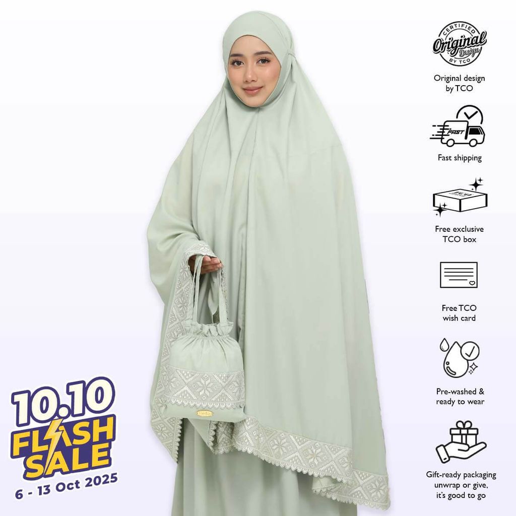 07_Telekung TCO Signature Tatreez Pale Olive