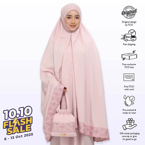 05_Telekung TCO Signature Tatreez Blush Rose