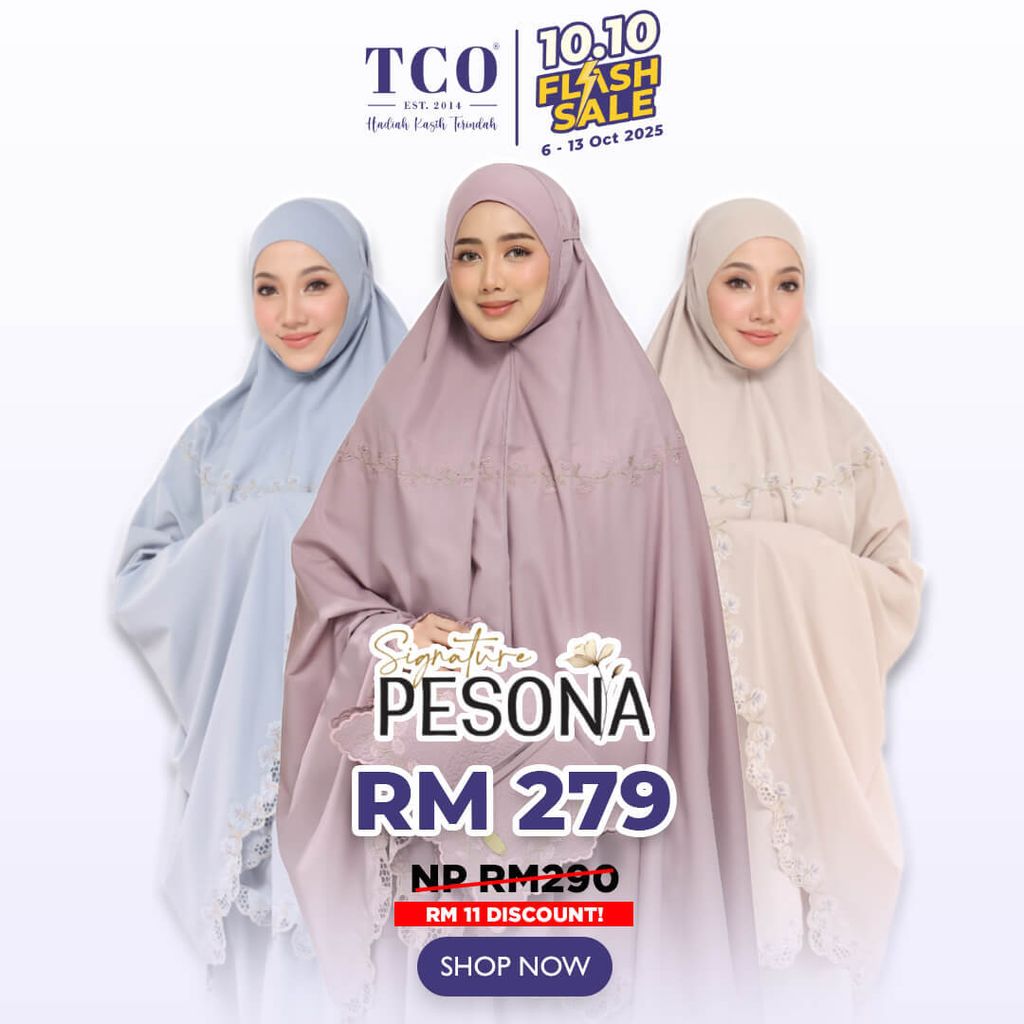 Telekung Signature Pesona by TCO - IG Post