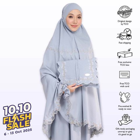 04_Telekung TCO Signature Pesona Grayish Blue