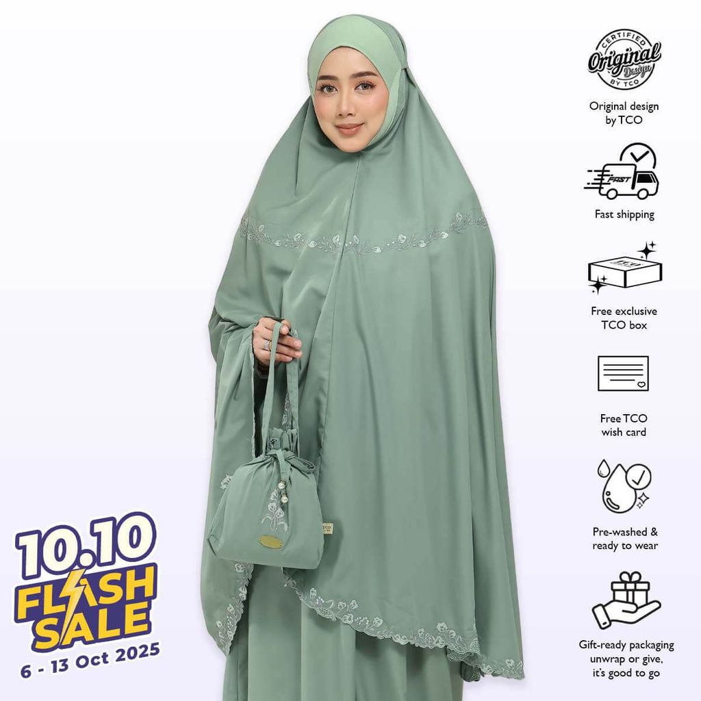 03_Telekung TCO Signature Tulip Moss Sage
